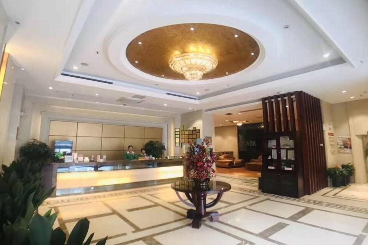 Greentree Inn Jiangsu Wuxi Jiangyin Zhouzhuang Shiji Avenue Business Hotel Bagian luar foto