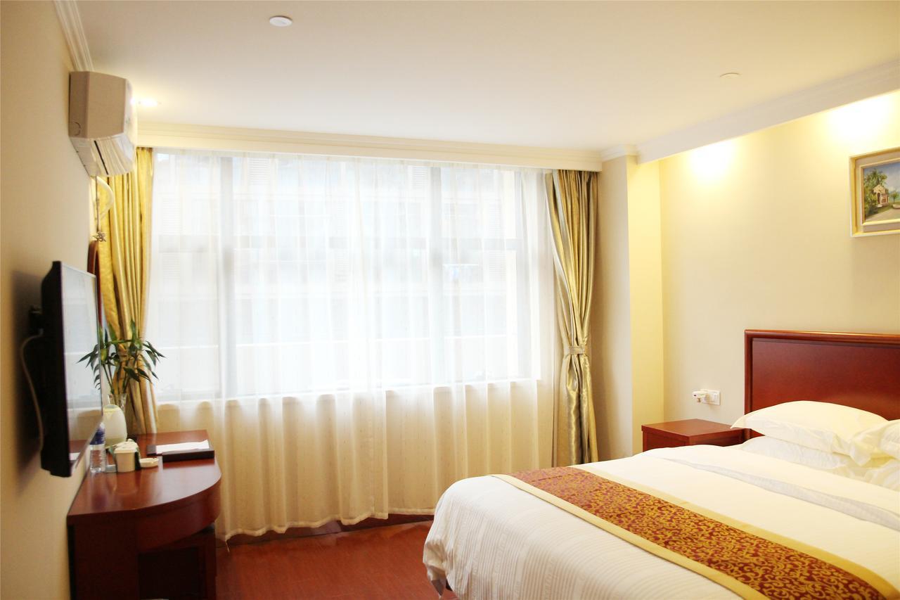 Greentree Inn Jiangsu Wuxi Jiangyin Zhouzhuang Shiji Avenue Business Hotel Bagian luar foto