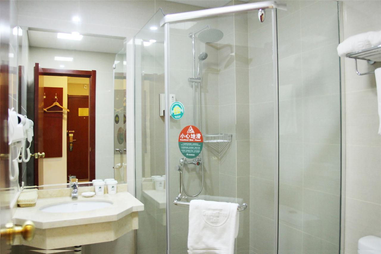 Greentree Inn Jiangsu Wuxi Jiangyin Zhouzhuang Shiji Avenue Business Hotel Bagian luar foto