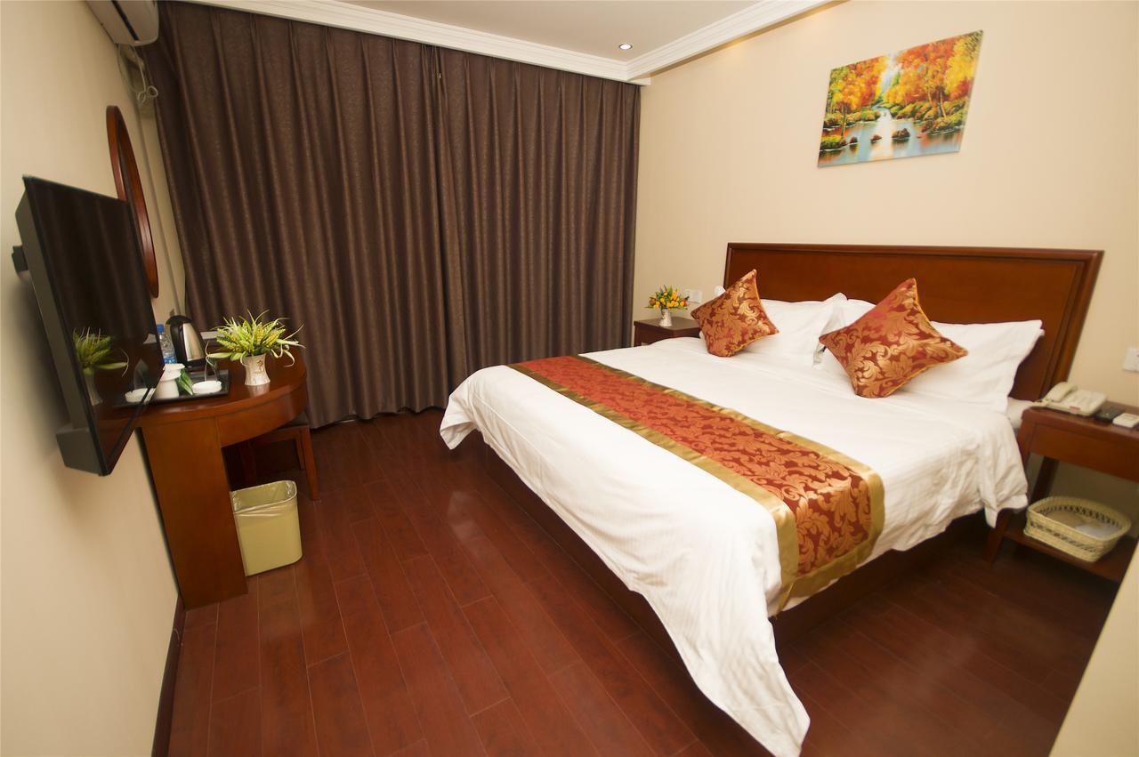 Greentree Inn Jiangsu Wuxi Jiangyin Zhouzhuang Shiji Avenue Business Hotel Bagian luar foto