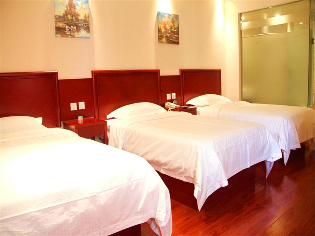 Greentree Inn Jiangsu Wuxi Jiangyin Zhouzhuang Shiji Avenue Business Hotel Bagian luar foto