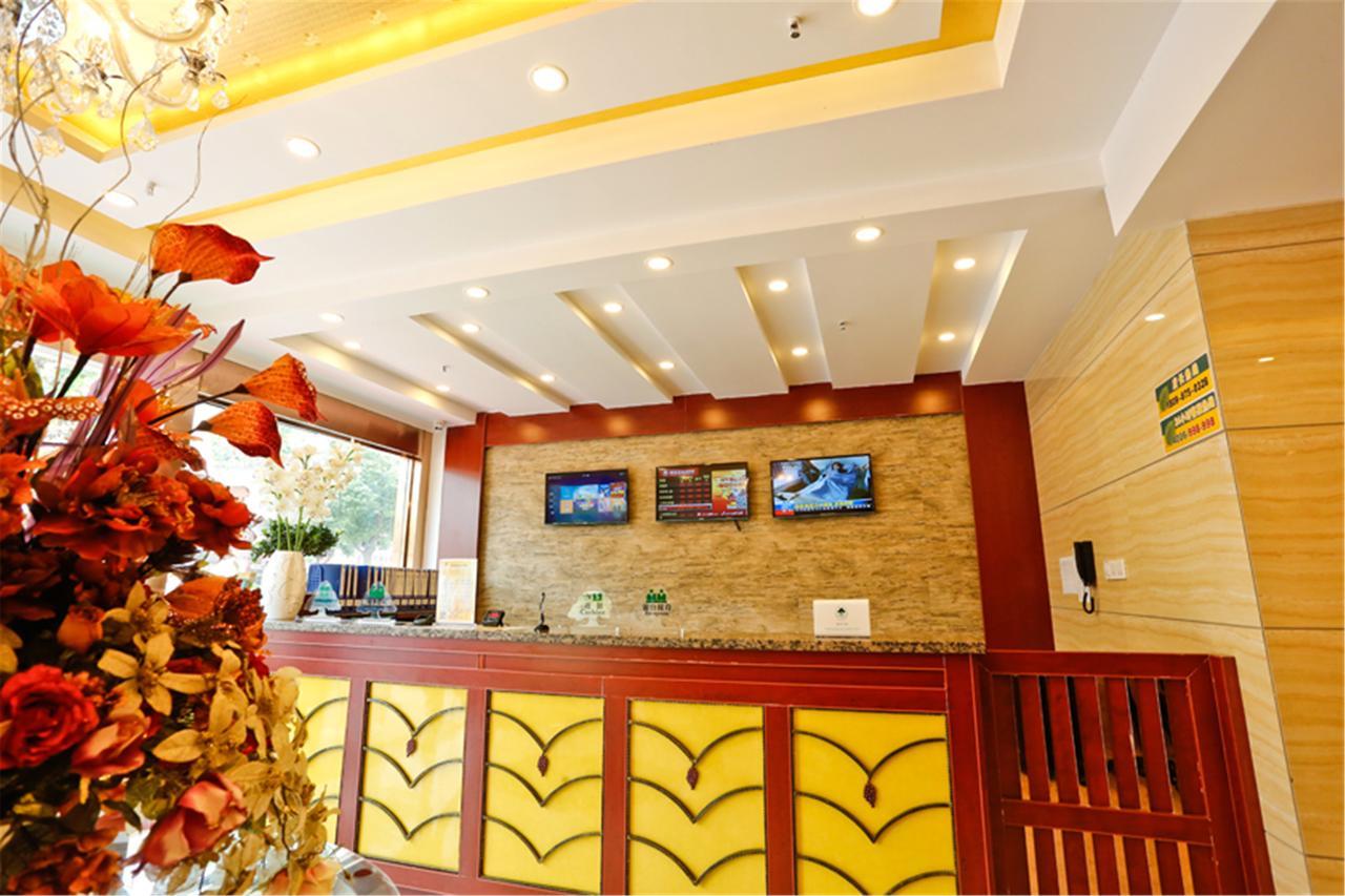 Greentree Inn Jiangsu Wuxi Jiangyin Zhouzhuang Shiji Avenue Business Hotel Bagian luar foto