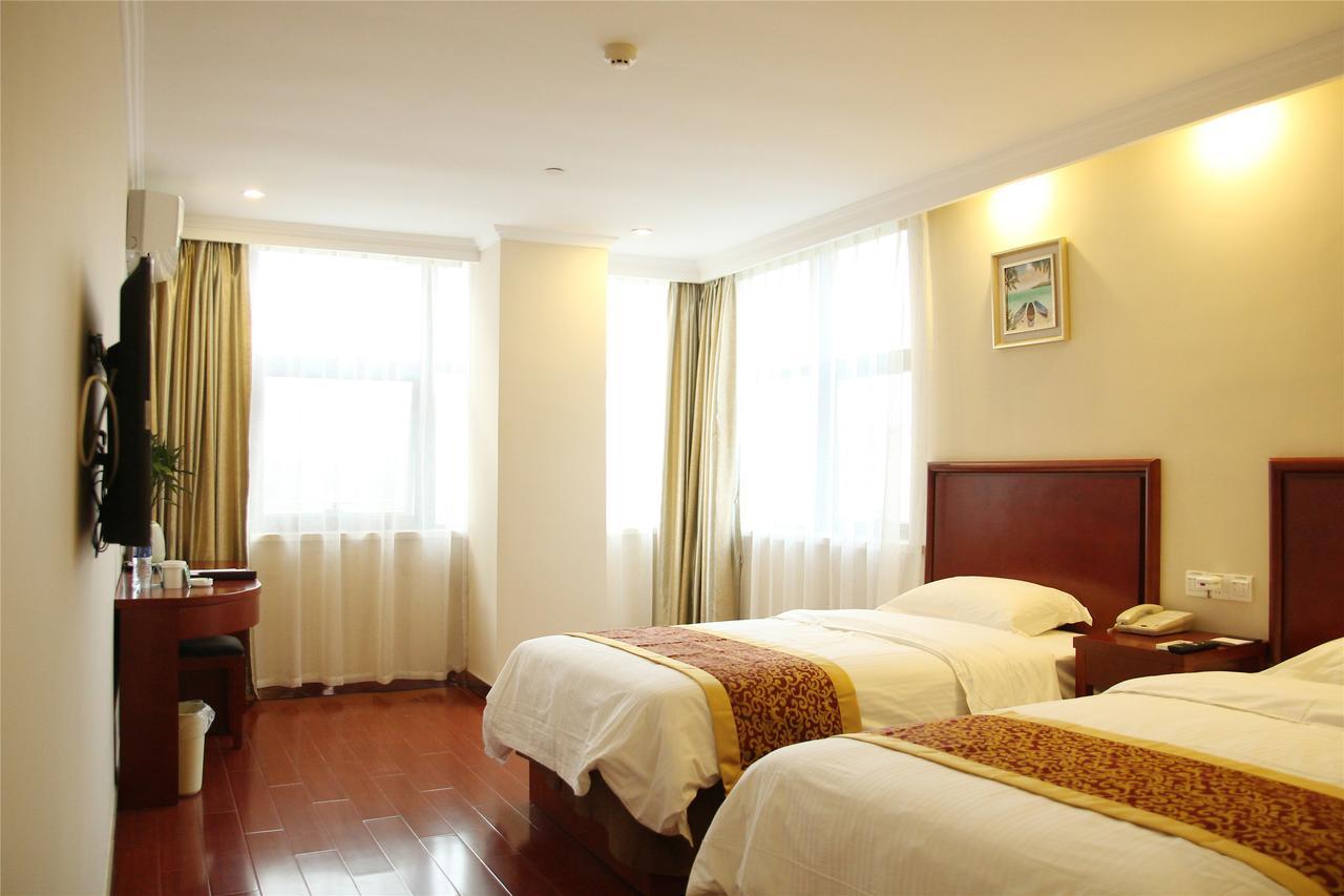Greentree Inn Jiangsu Wuxi Jiangyin Zhouzhuang Shiji Avenue Business Hotel Bagian luar foto