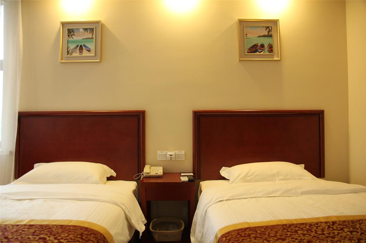 Greentree Inn Jiangsu Wuxi Jiangyin Zhouzhuang Shiji Avenue Business Hotel Bagian luar foto