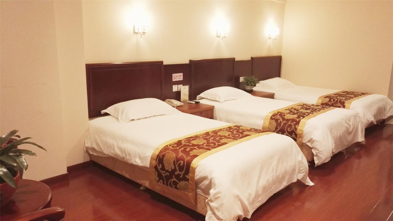 Greentree Inn Jiangsu Wuxi Jiangyin Zhouzhuang Shiji Avenue Business Hotel Bagian luar foto